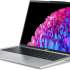 Ноутбук Acer Swift Go 14 SFG14-73-70EH 14", OLED, Intel Core Ultra 7 155H 1.4ГГц, 16-ядерный, 16ГБ LPDDR5x, 1ТБ SSD,  Intel Arc, Windows 11 Home, серебристый [nx.ksgcd.002]